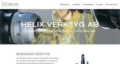 Desktop Screenshot of helixverktyg.se