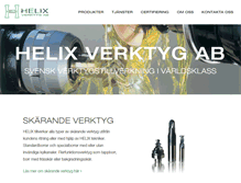 Tablet Screenshot of helixverktyg.se